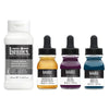 Kit Tinta Acrílica Ink 30ml Liquitex ? 3 Cores Profundas + 1 Médium