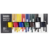 Estojo de Tinta Acrílica Liquitex Basics 75ml com 8 Cores