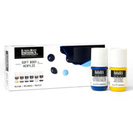 Estojo de Tinta Acrílica Liquitex Soft Body 22ml com 6 Cores