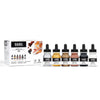 Estojo de Tinta Acrílica Liquitex Ink 30ml com 6 Cores Metálicas