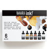 Estojo de Tinta Acrílica Liquitex Ink 30ml com 6 Cores Metálicas