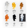 Estojo de Tinta Acrílica Liquitex Ink 30ml com 6 Cores Metálicas