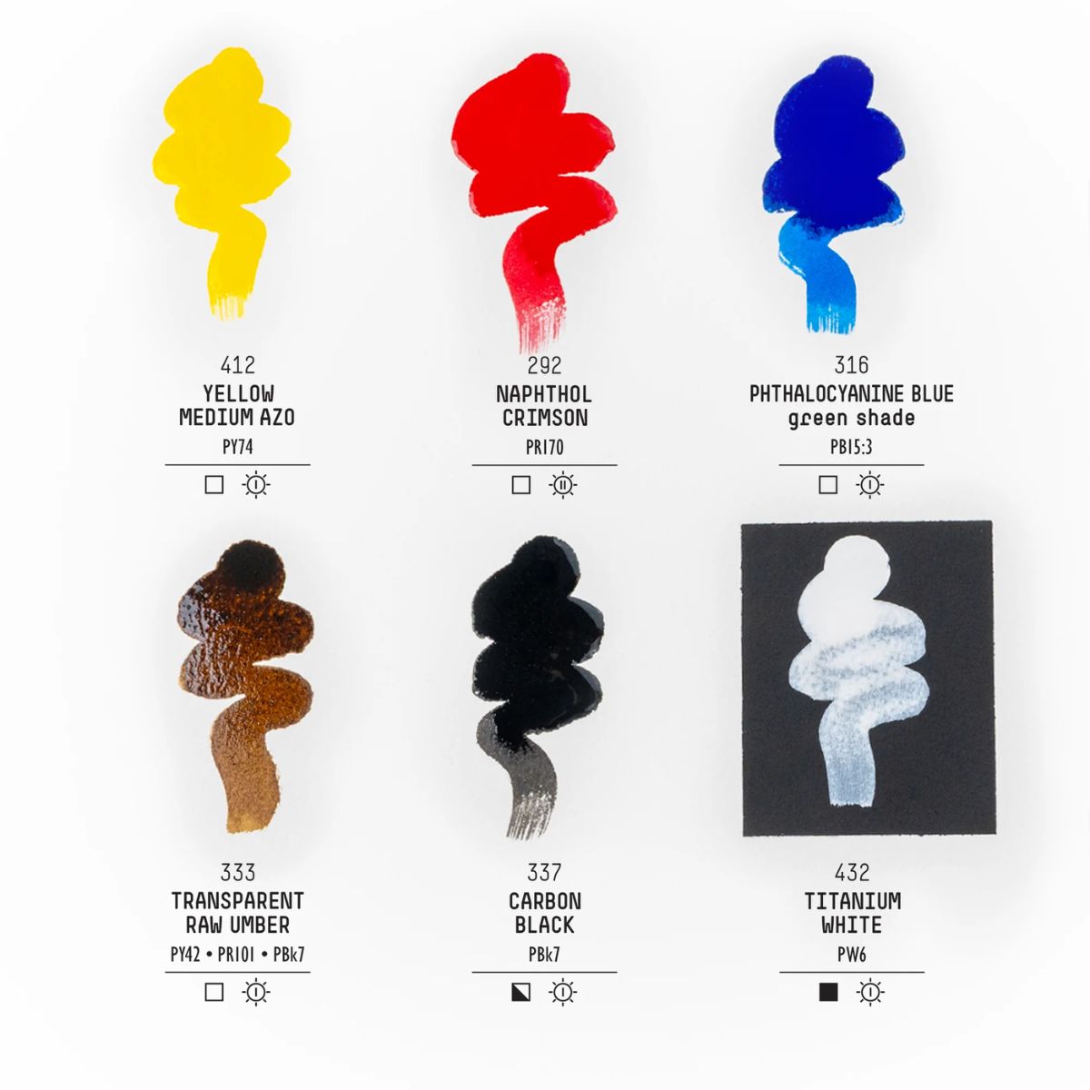 Estojo de Tinta Acrílica Liquitex Ink 30ml com 6 Cores Básicas