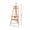 Cavalete para Pintura Trident Estúdio Modelo 1,79x0,58x0,75cm - 12004