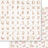 Papel para Scrapbook Dupla Face Coleção Meu Sonho Vintage Padrao 30,5x30,5cm para Scrapbook e Papelaria Criativa Sd-1296 - Litoarte