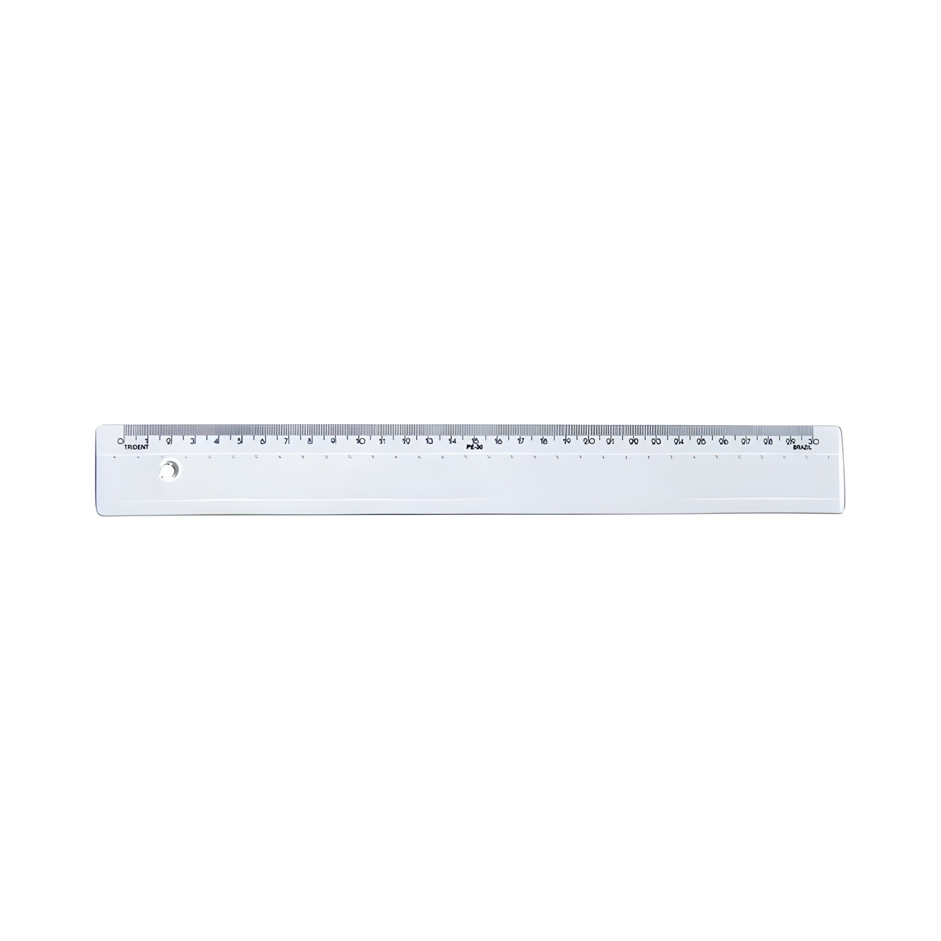 Régua de Poliestireno Injetado Pe-30 Trident 30cm - Modelo Pe-30
