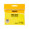 Bloco Adesivo Pima Note Amarelo Neon 76x102mm com 100 Folhas para Recados e Lembretes - Pimaco