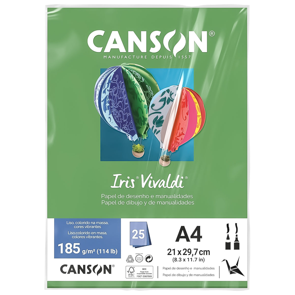 199479-pct-papel-iris-vivaldi-25fls-a4-21x29,7cm-185gr---verde-claro-413901