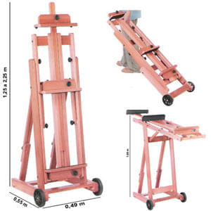 Cavalete para Pintura Estúdio Trident 12335