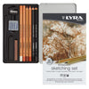 Estojo Lata Lápis Rembrandt Lyra Sketching Set 11 Peças