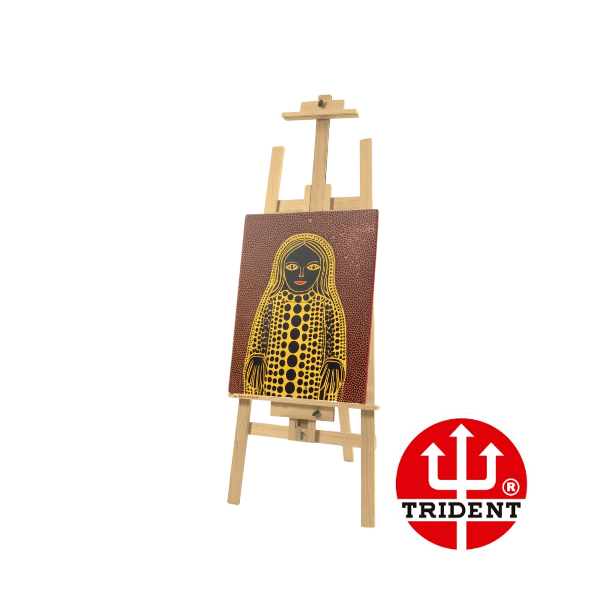 Cavalete para Pintura Trident Linha Econômica Estúdio Super Articulado - 14039