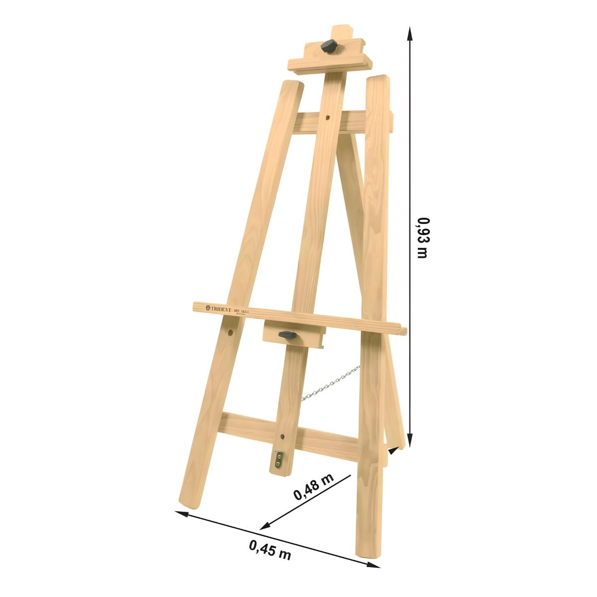 Cavalete para Pintura Trident de Mesa Tripé - Modelo 14014