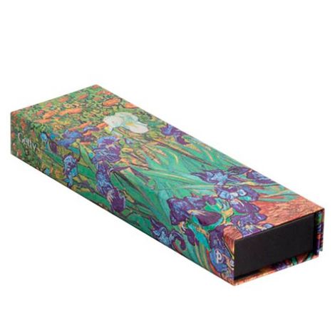 Estojo Paperblanks com Fecho Magnético 22x3x6,8cm - Van Gogh?s Irises - Pa8208-8  