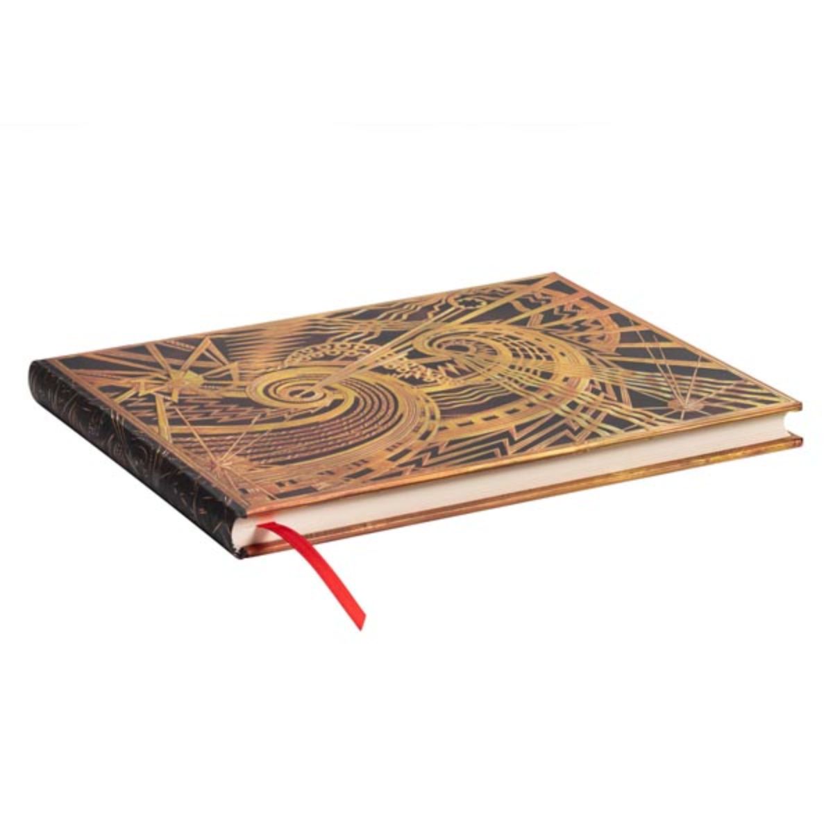 Caderno Paperblanks a Espiral de Chanin Capa Dura Guest 120g/m² 18x23cm 144 Páginas sem Pauta - Pb8125-8