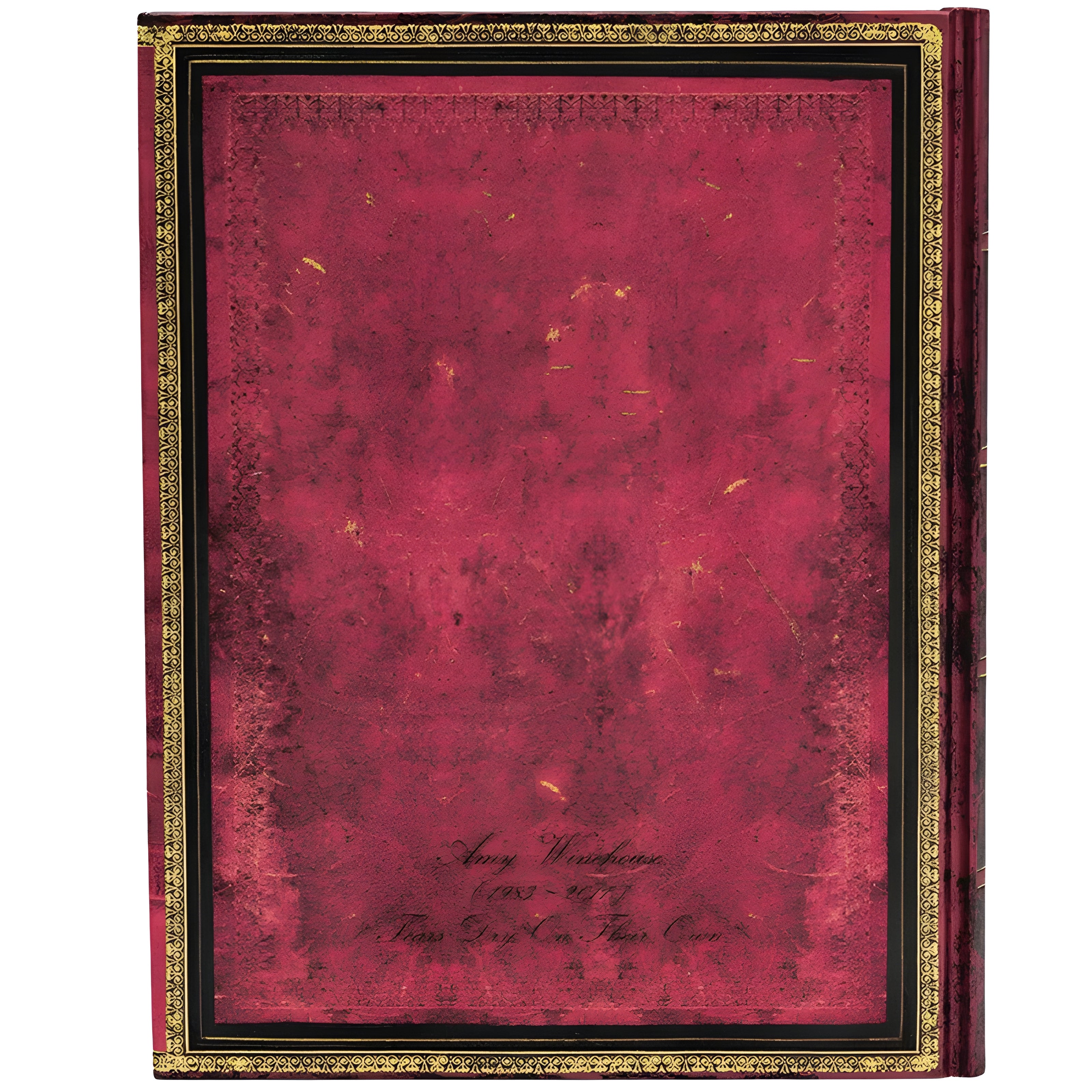 Caderno Paperblanks Amy Winehouse Capa Dura Ultra 120g/m² 18x23cm 144 Páginas com Pauta - Pb2526-9