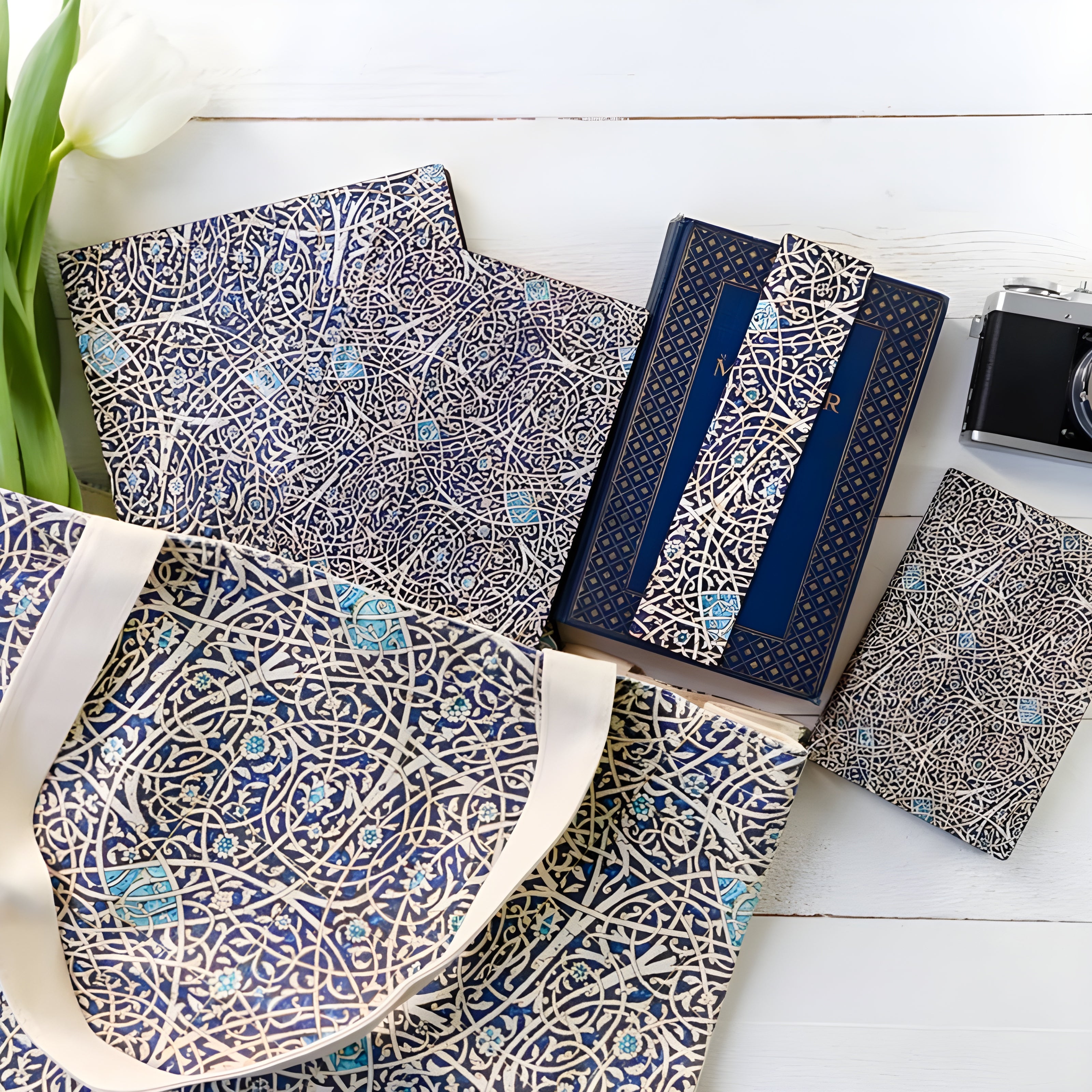 Caderno Paperblanks Granada Turquoise Capa Flexível Ultra 100g/m² 18x23cm 176 Páginas com Pauta - Fb8214-9