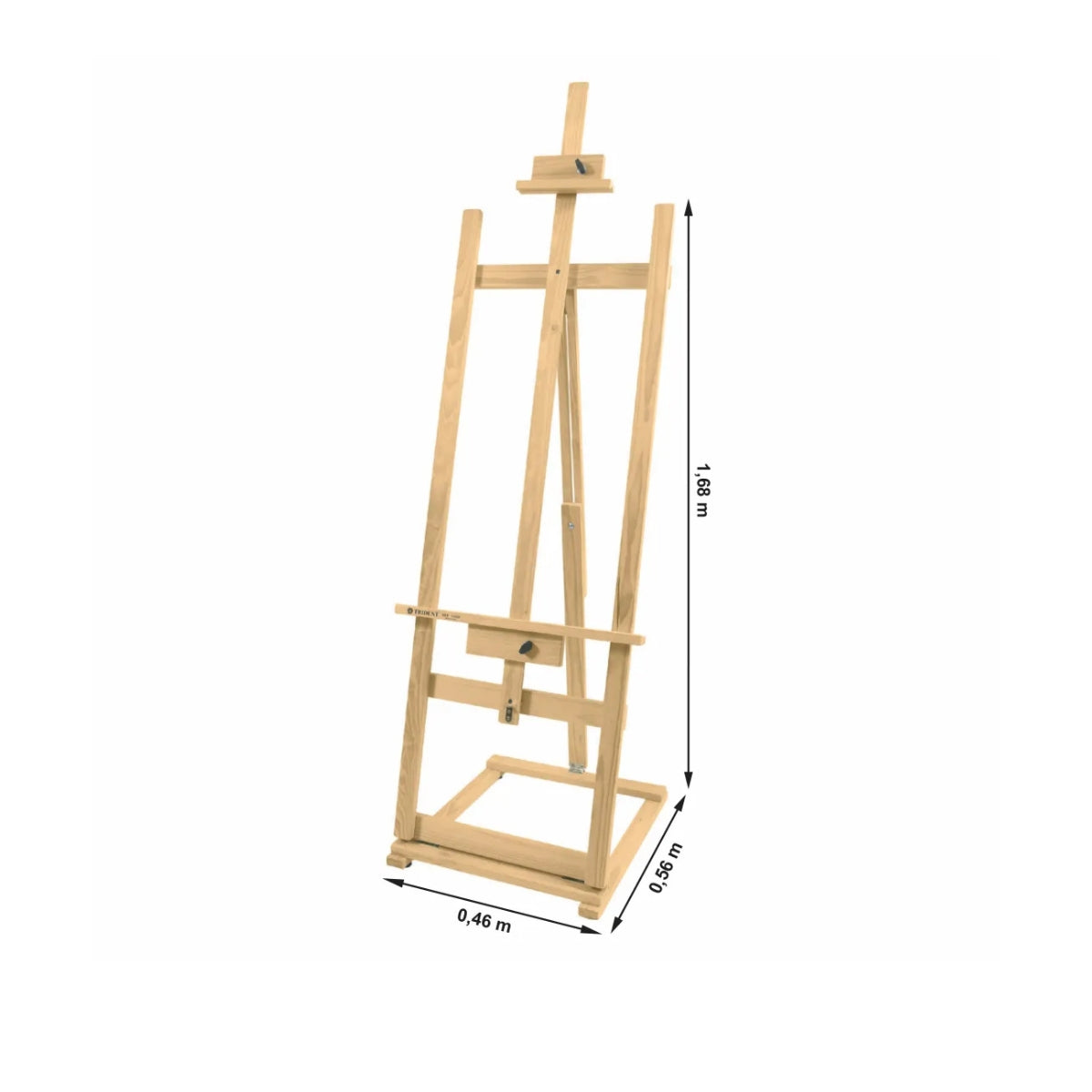 Cavalete para Pintura Trident com Base Articulada Linha Econômica - 14026