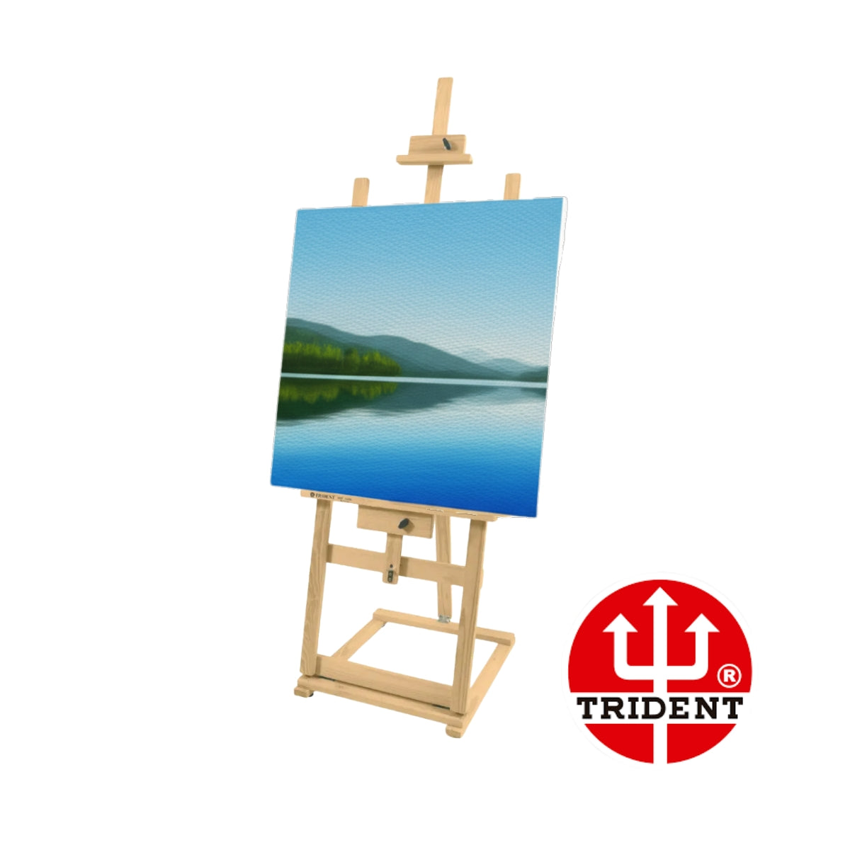 Cavalete para Pintura Trident com Base Articulada Linha Econômica - 14026
