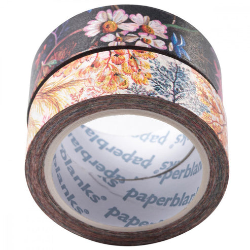 Fita Adesiva Washi Tape Paperblanks com 2 Rolos de 10m - Anemone / Floralia Pa8162-3  