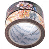 Fita Adesiva Washi Tape Paperblanks com 2 Rolos de 10m - Anemone / Floralia Pa8162-3  