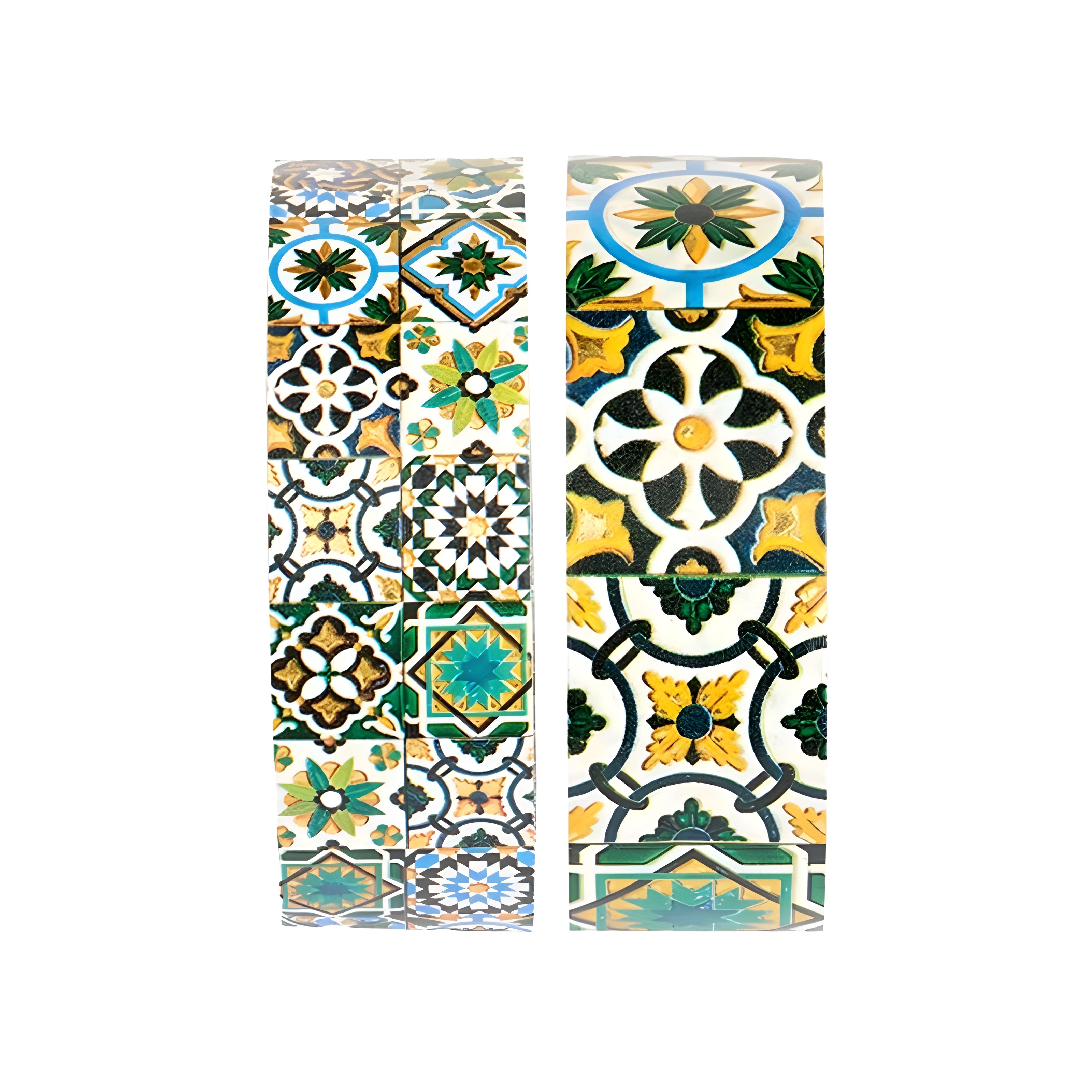 Fita Adesiva Washi Tape Paperblanks com 2 Rolos de 10m - Hishi / Floral Pa8164-7  