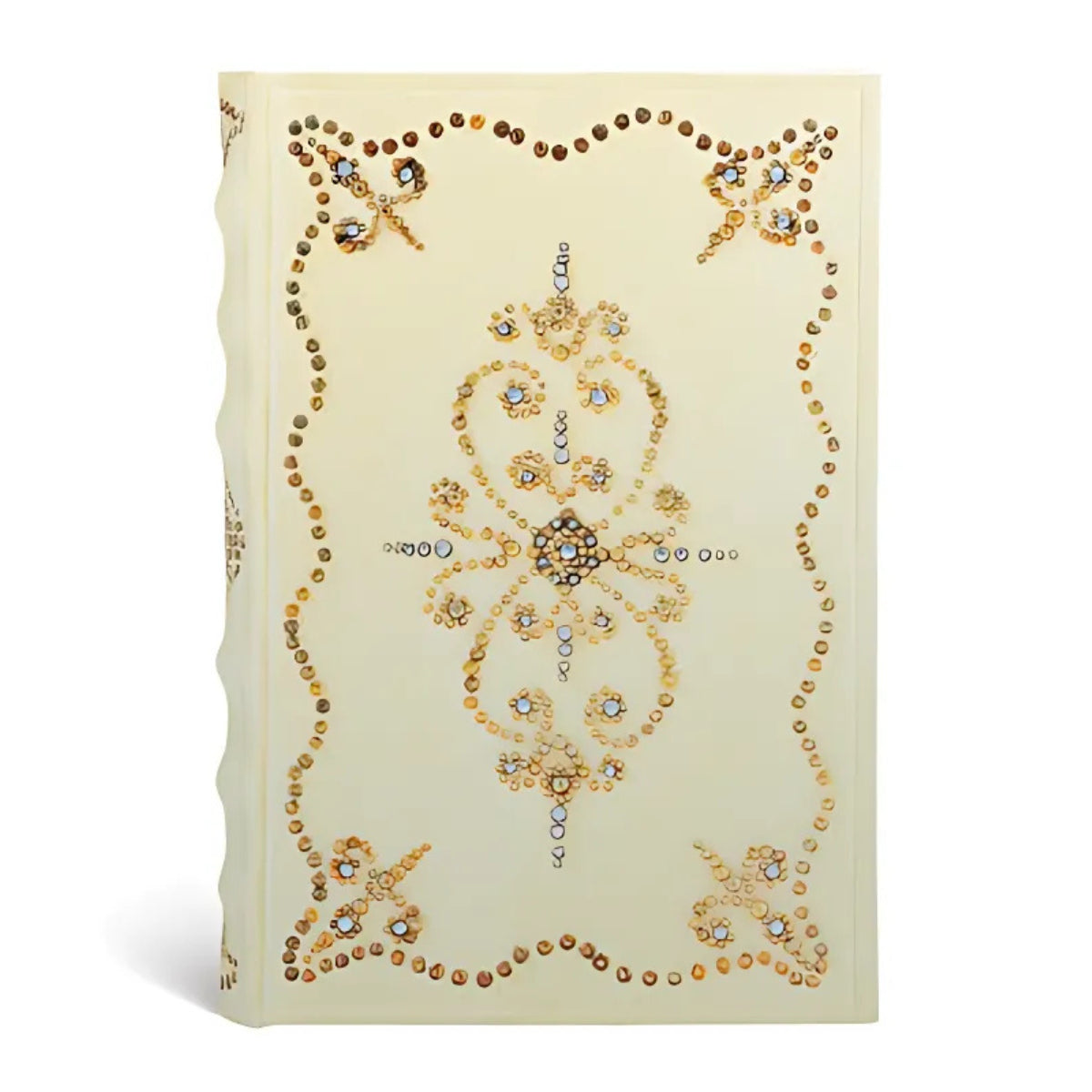 Caderno Paperblanks Creme de Manteiga Capa Dura Mini 120g/m² 9,5x14cm 144 Páginas com Pauta - Pb2968-7