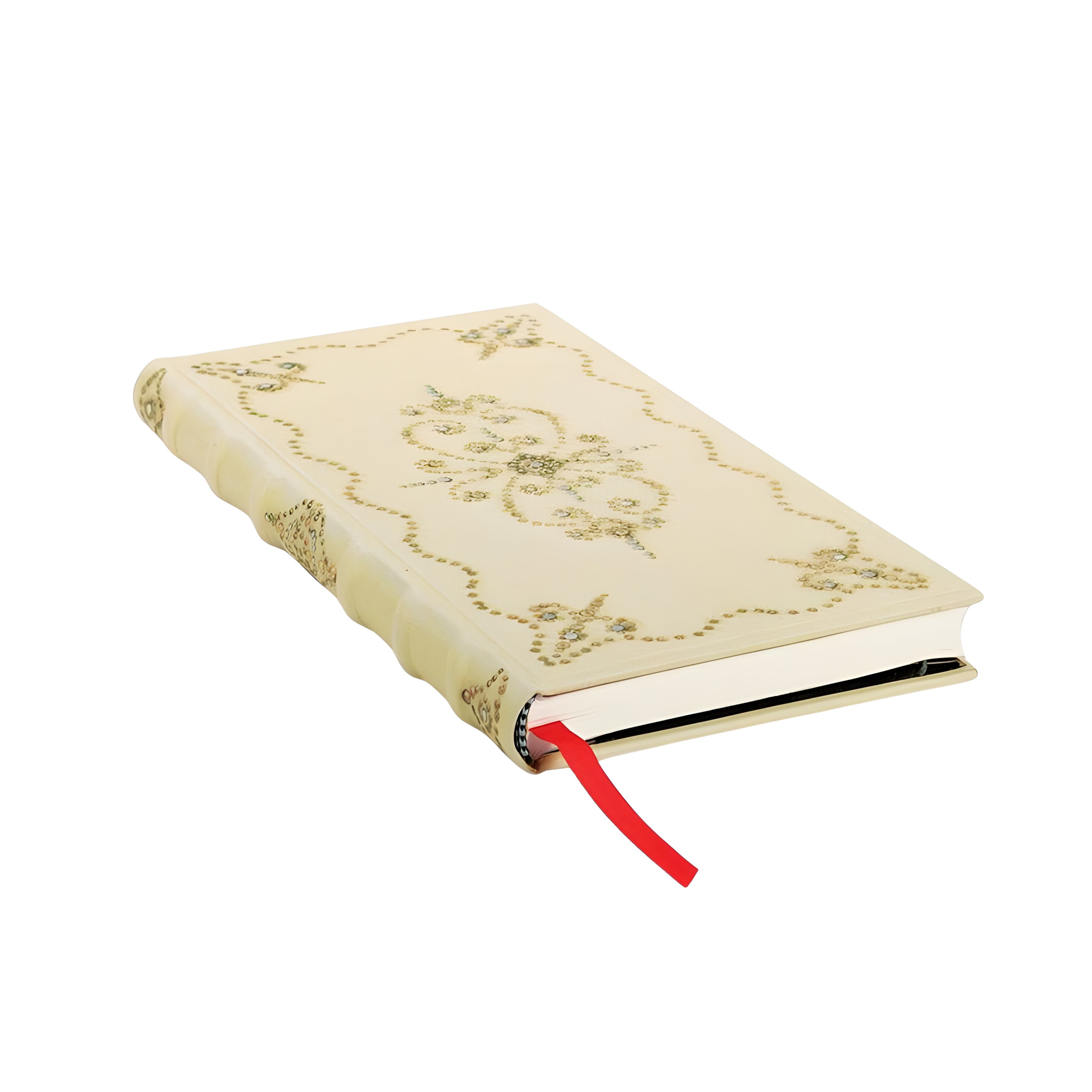 Caderno Paperblanks Buttercream Capa Dura Slim 85g/m² 9,5x18cm 176 Páginas com Pauta - Pb2969-4