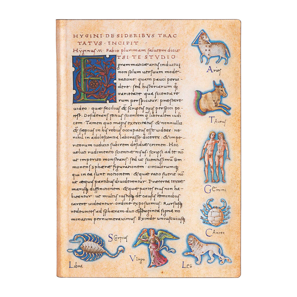 Caderno Paperblanks Astronomica Capa Flexível Midi 100g/m² 13x18cm 176 Páginas com Pauta - Fb7289-8