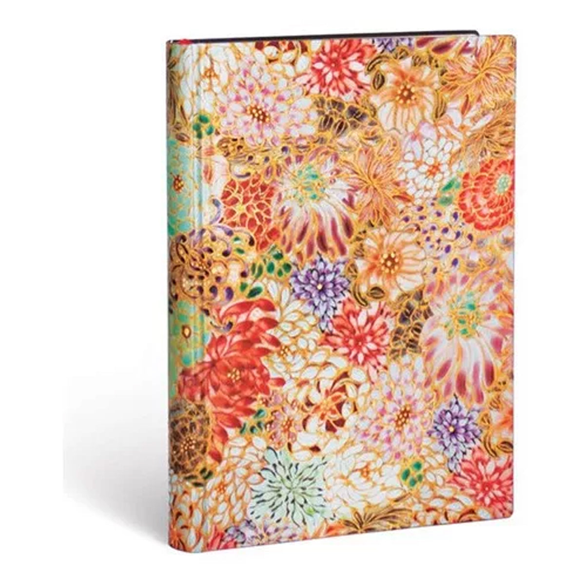 Caderno Paperblanks Kikka Capa Flexível Midi 100g/m² 13x18cm 240 Páginas com Pauta - Fb4436-9