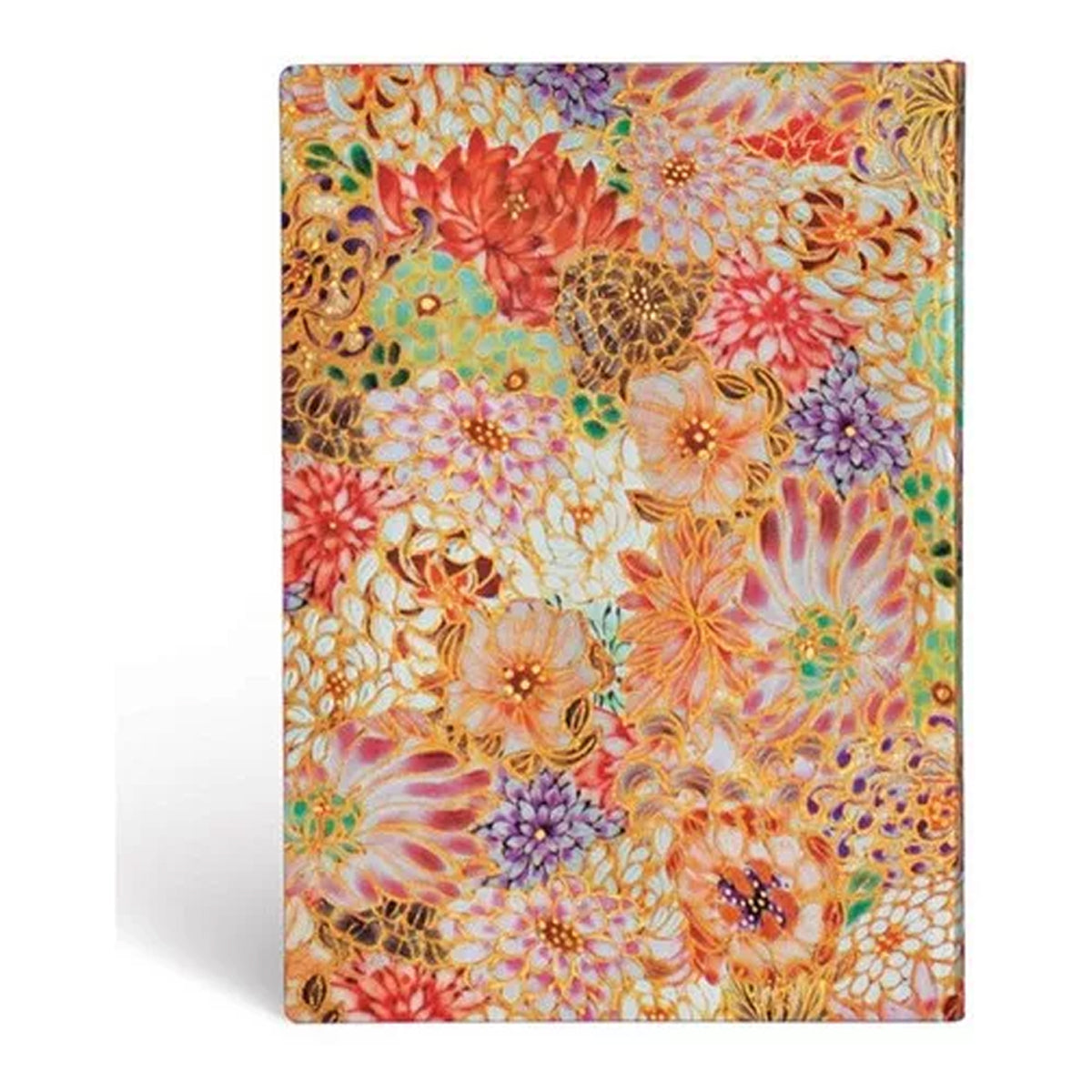 Caderno Paperblanks Kikka Capa Flexível Midi 100g/m² 13x18cm 240 Páginas com Pauta - Fb4436-9