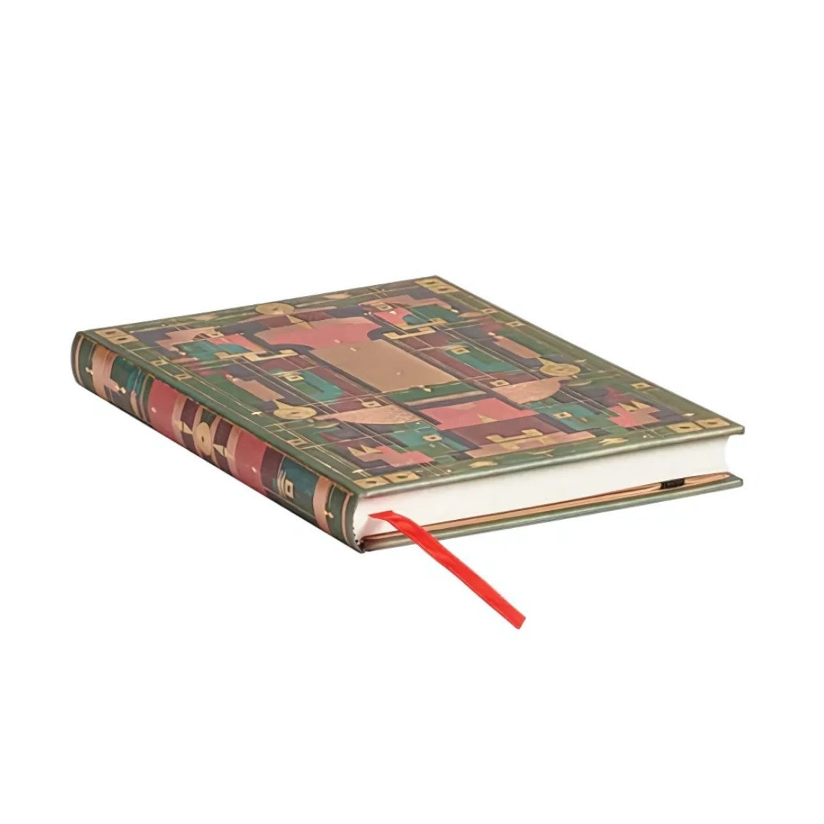 Caderno Paperblanks Lion?s Den Capa Dura Midi 120g/m² 13x18cm 144 Páginas com Pauta - Pb9381-7