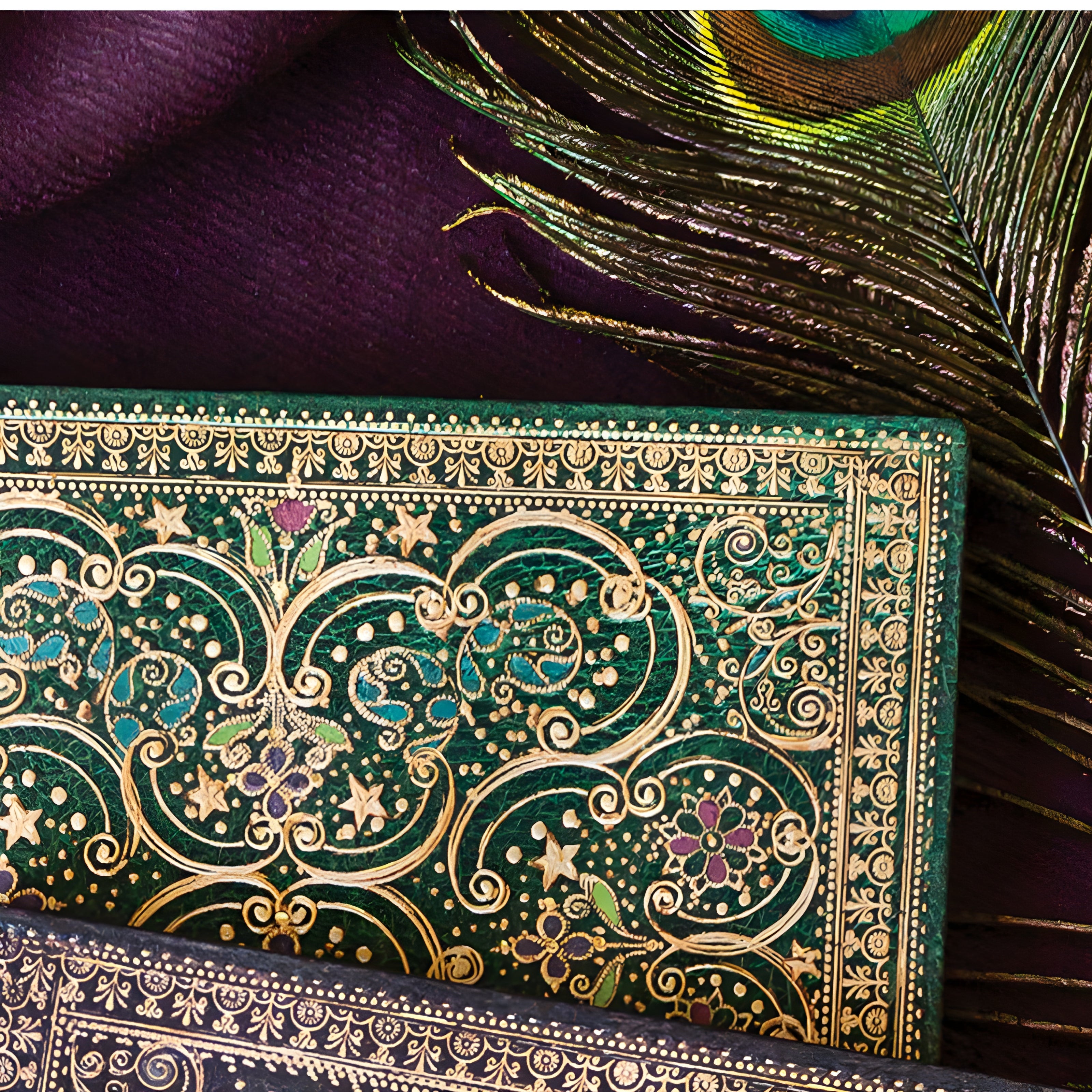 Caderno Paperblanks Pinnacle Capa Flexível Mini 100g/m² 9,5x14cm 208 Páginas com Pauta - Fb7261-4