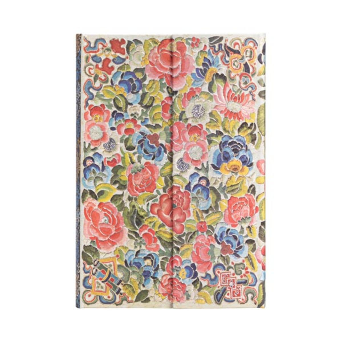 Caderno Paperblanks Jardim de Pêra Capa Dura Mini 120g/m² 9,5x14cm 176 Páginas com Pauta - Pb8135-7