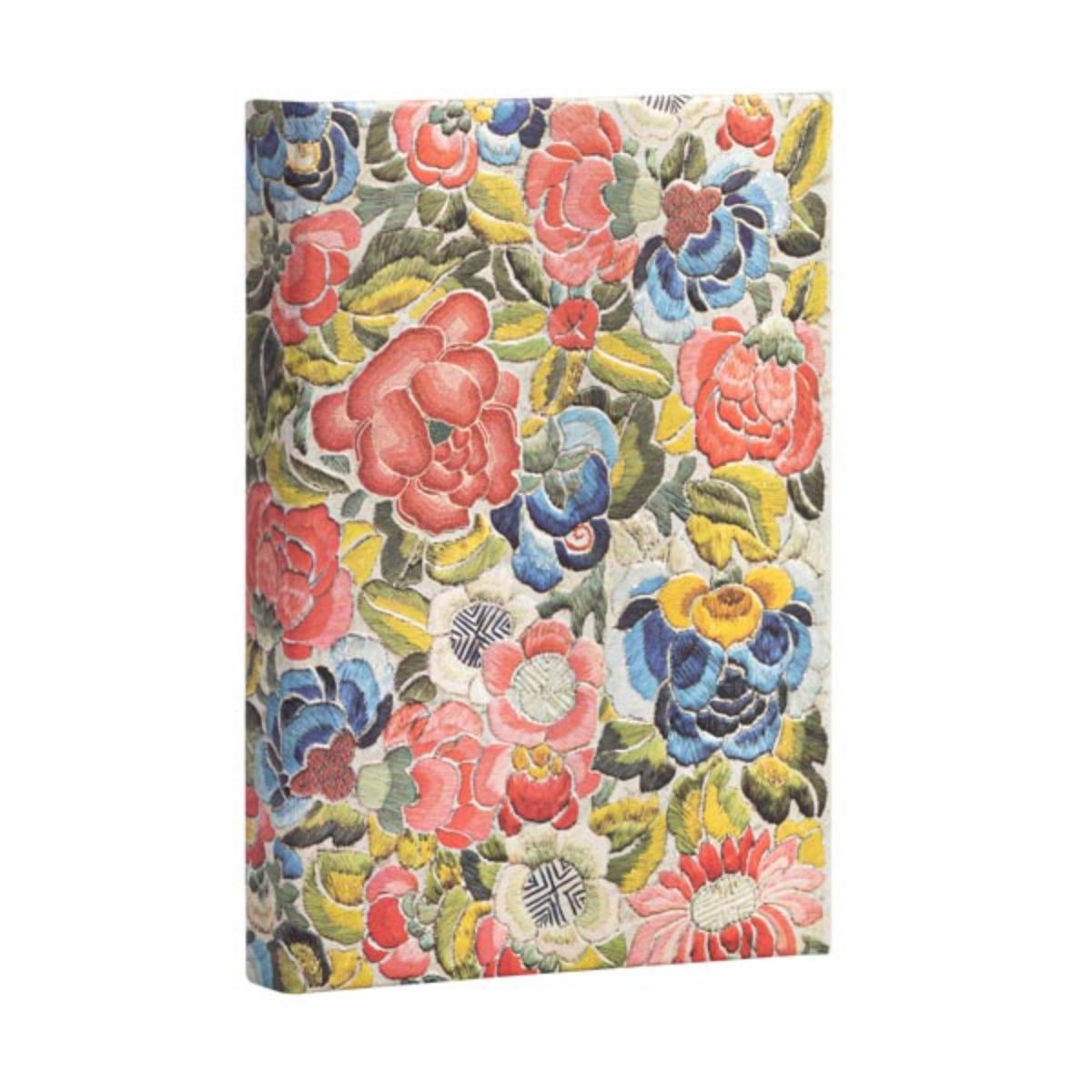 Caderno Paperblanks Jardim de Pêra Capa Dura Mini 120g/m² 9,5x14cm 176 Páginas com Pauta - Pb8135-7