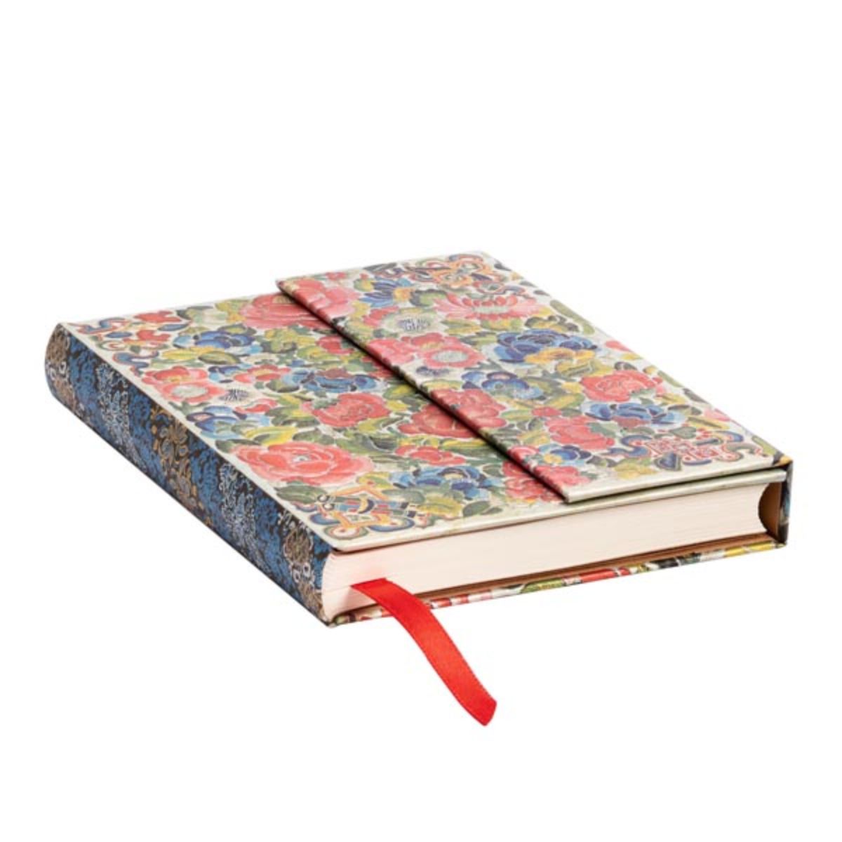 Caderno Paperblanks Jardim de Pêra Capa Dura Mini 120g/m² 9,5x14cm 176 Páginas com Pauta - Pb8135-7