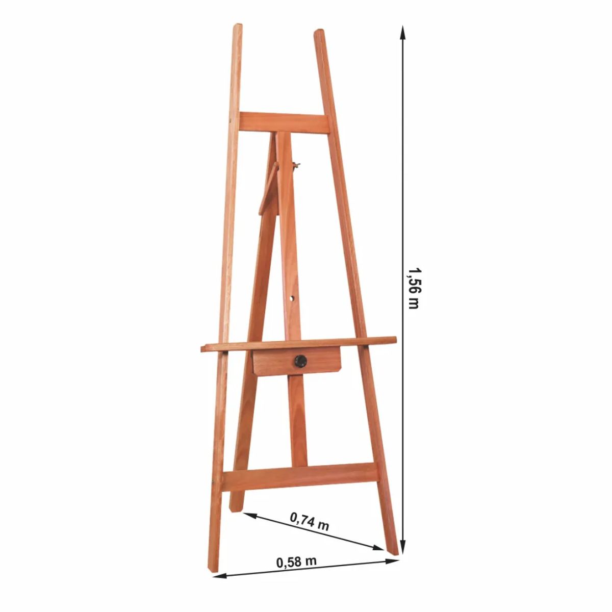 Cavalete para Pintura Expositor Trident Luxo Modelo 12035