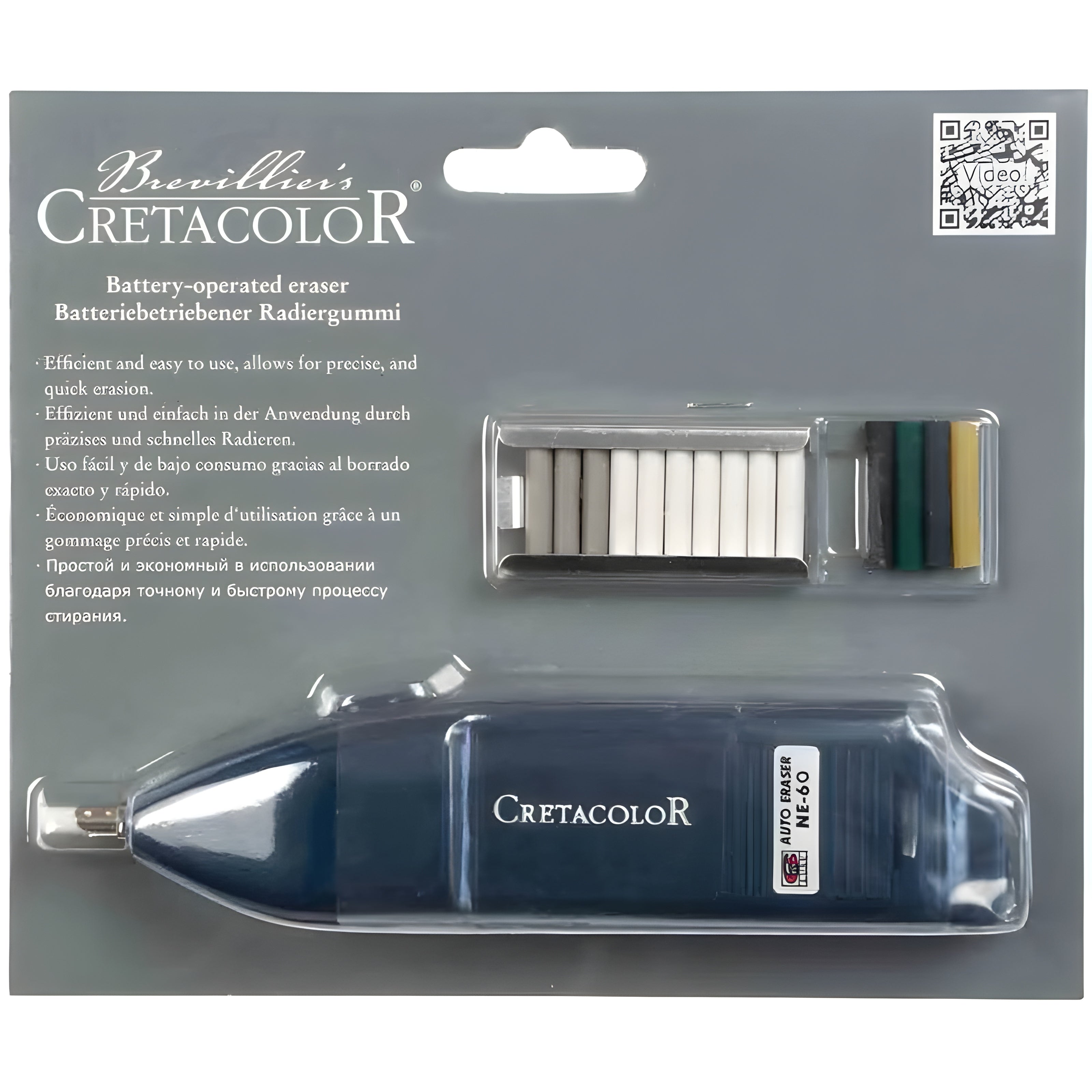 Borracha Elétrica para Desenho Cretacolor com 14 Refis 434 01