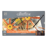 Conjunto para Desenho Cretacolor Ultimo Drawing Set com 35 Itens 400 57
