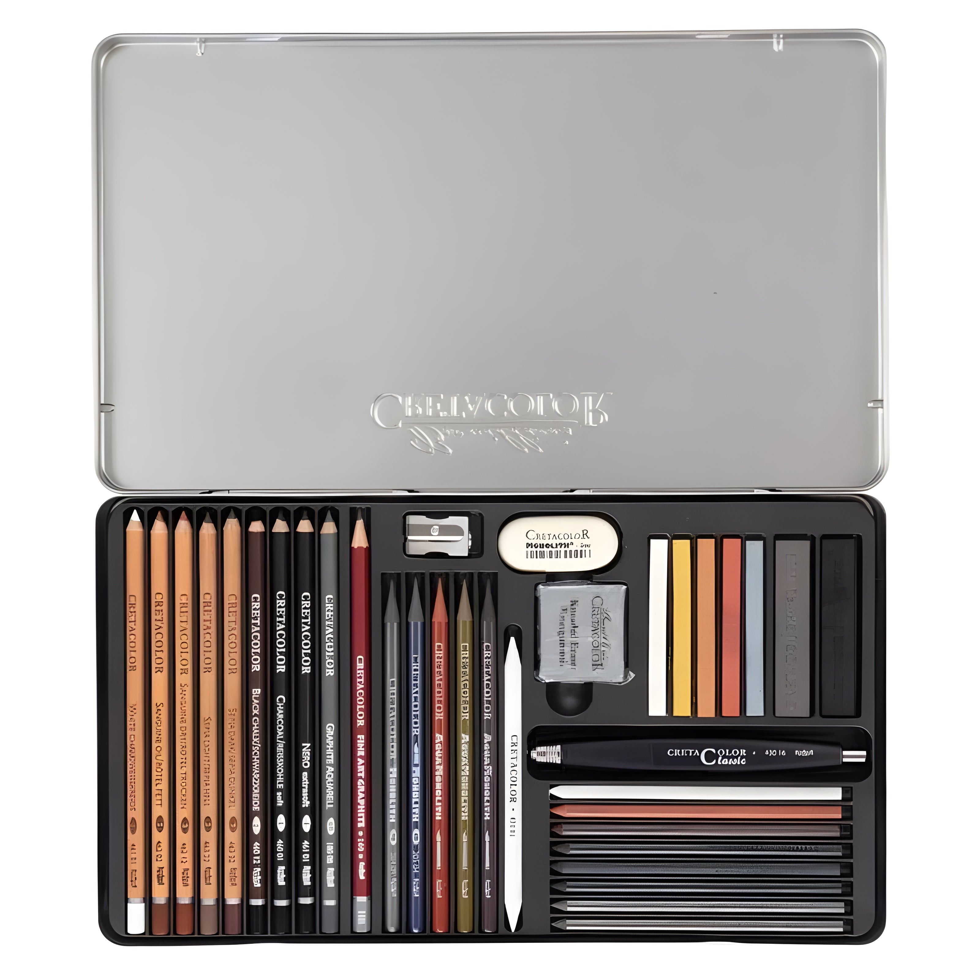 Conjunto para Desenho Cretacolor Ultimo Drawing Set com 35 Itens 400 57