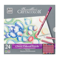 Estojo Lápis de Cor Classic Karmina Cretacolor com 24 Cores - 27024