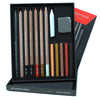 Estojo de Desenho Caran D'ache Flesh & Earth Set com 15 Peças