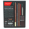 Estojo de Desenho Caran D'ache Flesh & Earth Set com 15 Peças