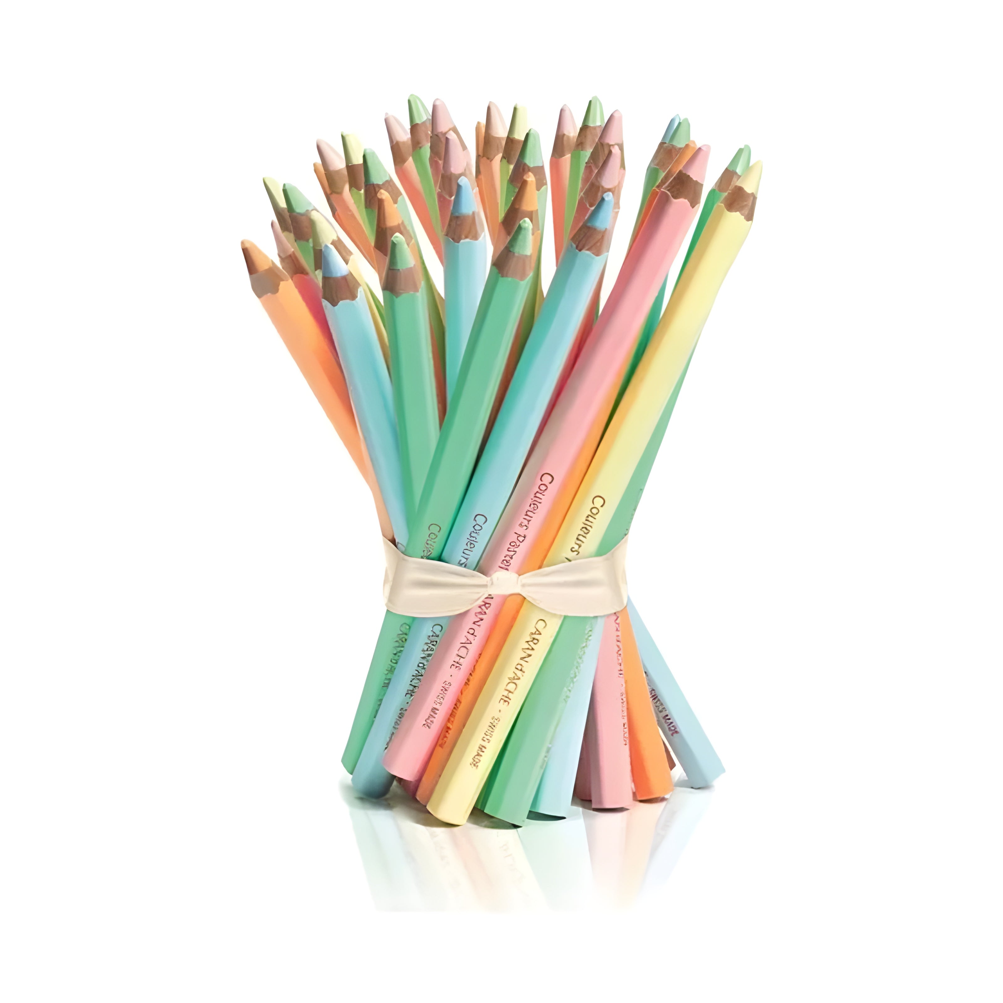 Lápis de Cor Jumbo Caran D'ache Couleurs Pastel - Verde