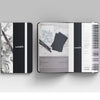 Kit com 5 Canetas Pin Sortido e Caderno para Desenho Sketchbook