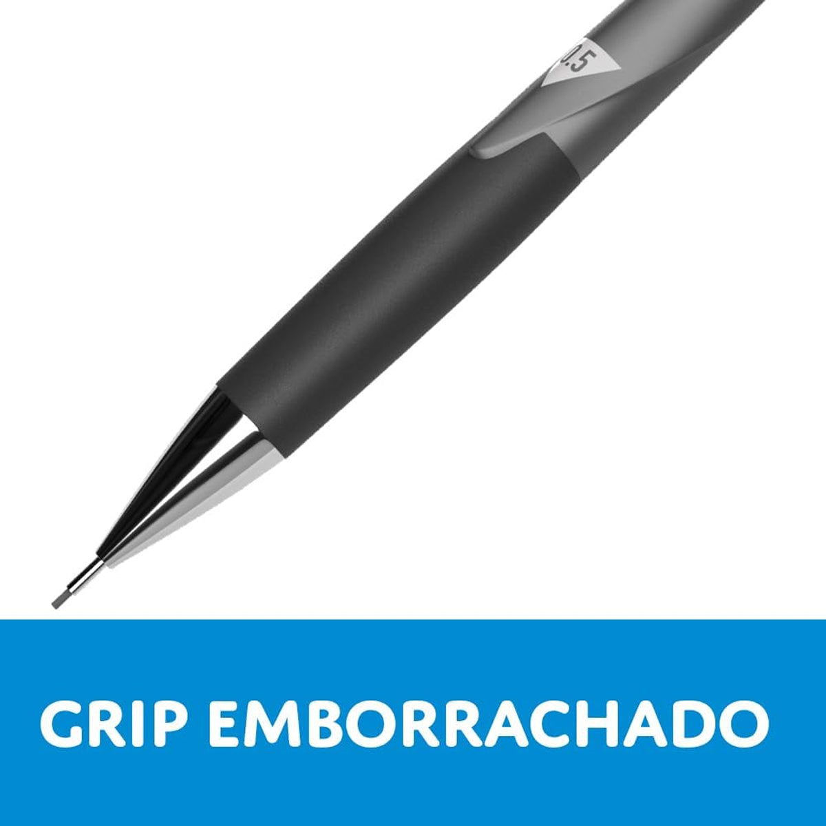 Lapiseira Profissional Pentonic 0.5Mm - Cinza - Cis