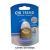 Apontador Escolar Trend com Borracha - Cores Sortidas - Cis