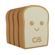 Kit de Borracha Escolar Fantasia Toasty com 4 Unidades - Cis