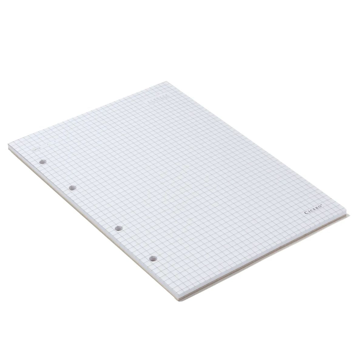 Refil Caderno Criativo Cicero 17x24cm Quadriculado com 40 Folhas
