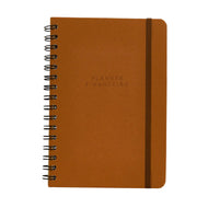Planner Permanente Wire-o Cicero A5 14,8x21cm Financeiro Clássica  Caramelo