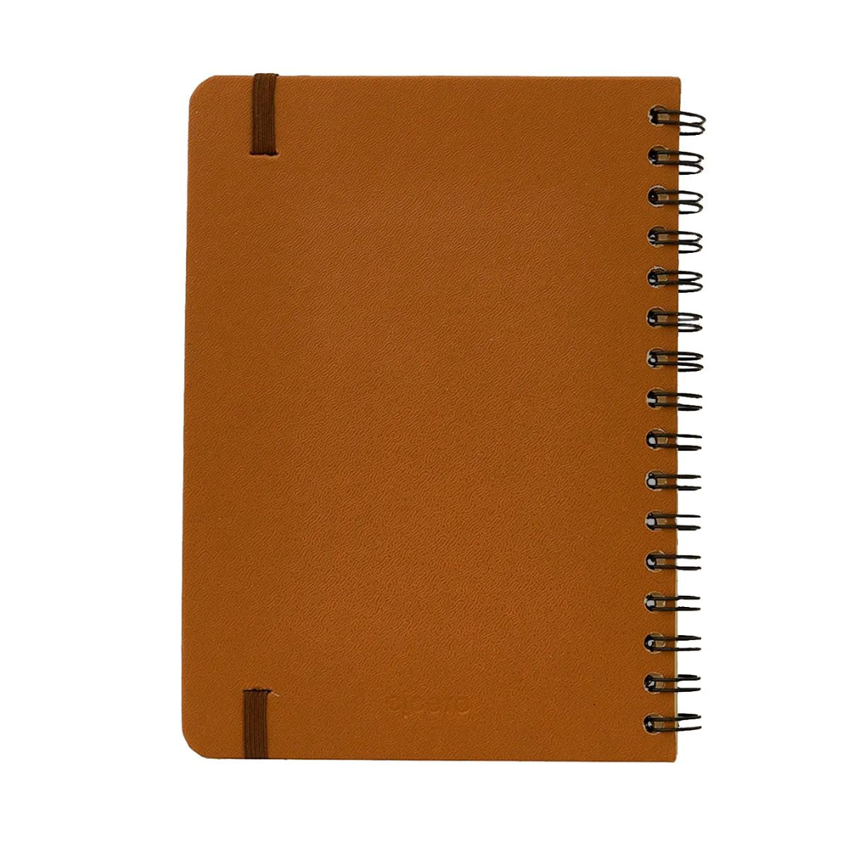 Planner Permanente Wire-o Cicero A5 14,8x21cm Financeiro Clássica  Caramelo